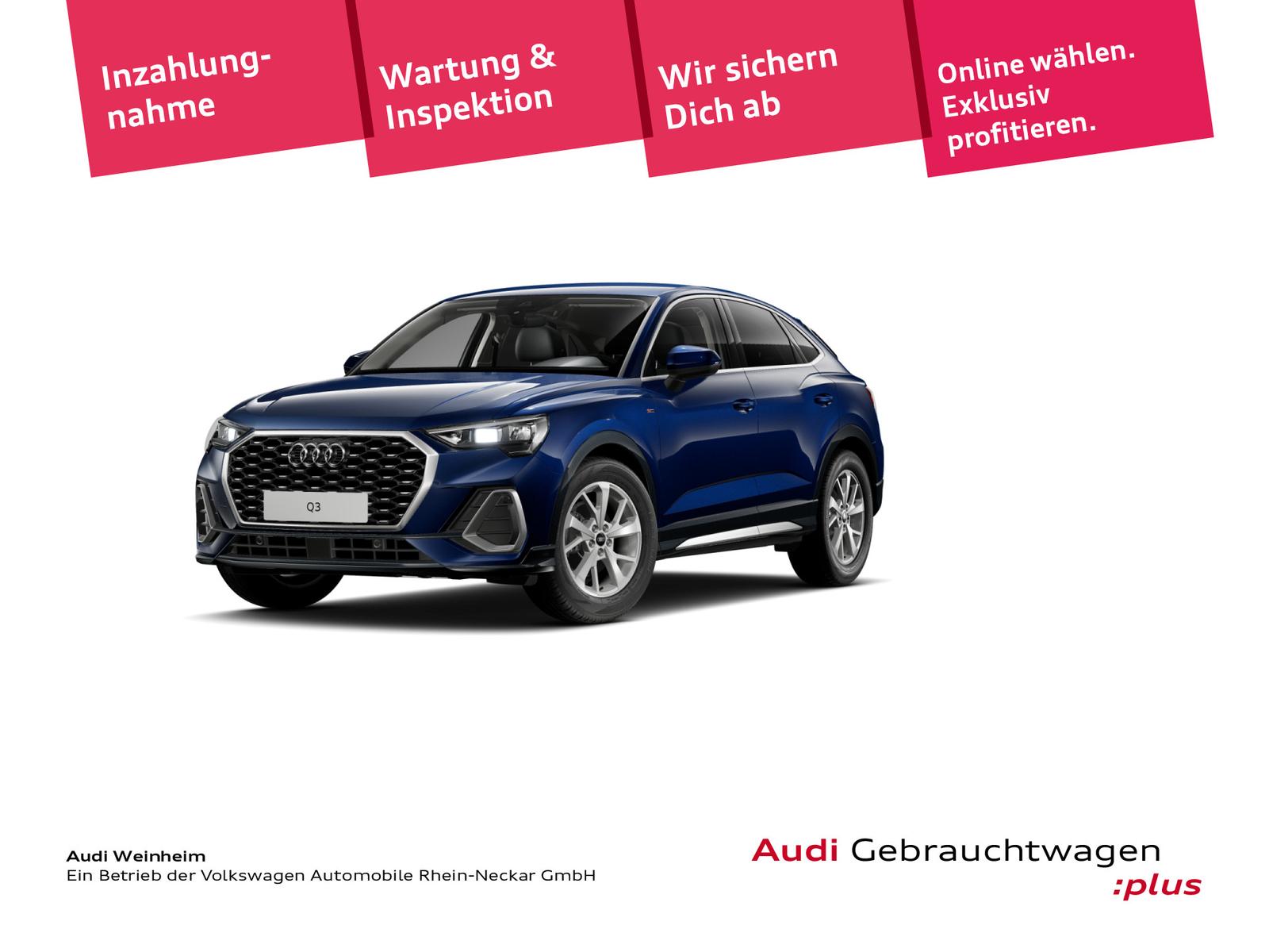 Audi Q3 Sportback S tronic S line AHK LED Navi plus V