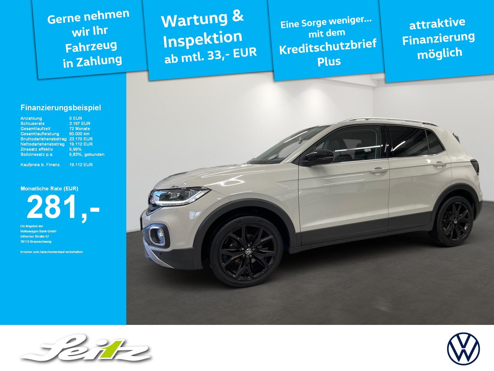 Volkswagen T-Cross 1.5 TSI Style *LED*NAVI*PARKSENSOR*