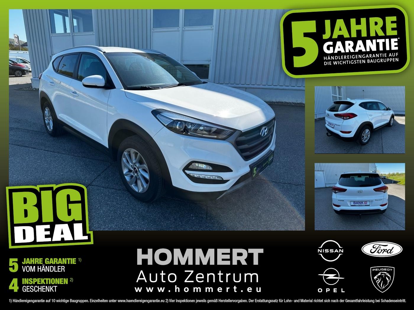 Hyundai Tucson 1.6 blue Advantage LED+Navi+SHZ+LeHeiz+AH