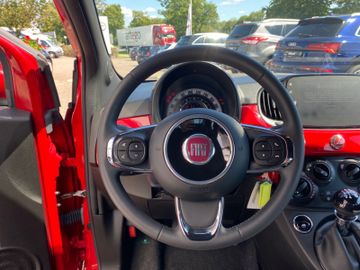 Fahrzeugabbildung Fiat 500 Lounge Klima Temp MFL CarPlay uvm