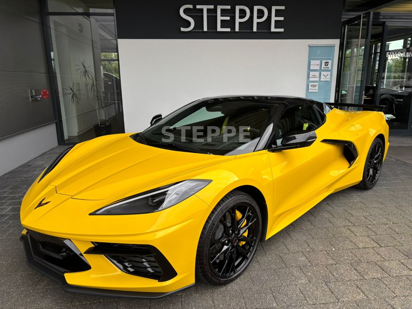 Corvette C8 Stingray Convertible 2025 3LT EUModell STEPPE
