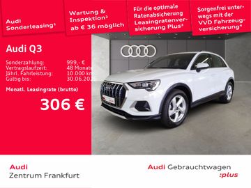 Audi Leasingangebot: Audi Q3 35 TFSI advanced S tronic Navi DAB VC PDC Sit