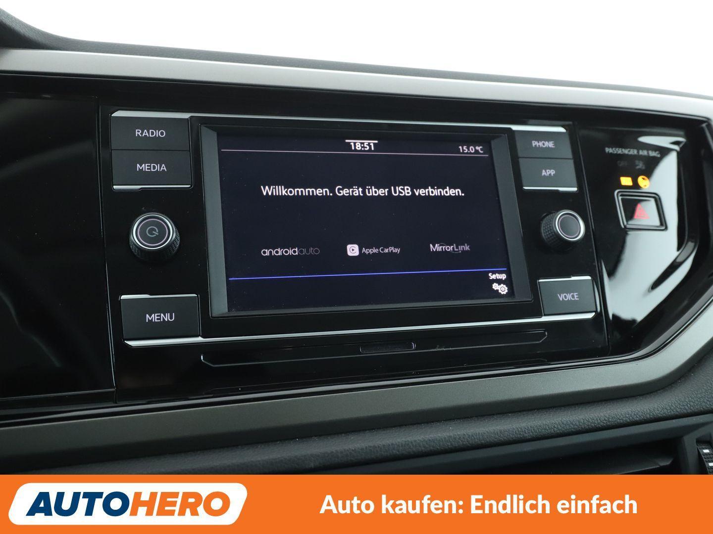 Volkswagen Polo 1.0 TSI Comfortline Aut.*CARPLAY*PDC*, миниатюра 21
