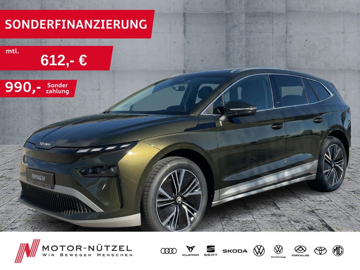 Skoda Enyaq iV 60 LOFT LED+NAVI+ACC+SHZ+AHK+PANO+WäPu