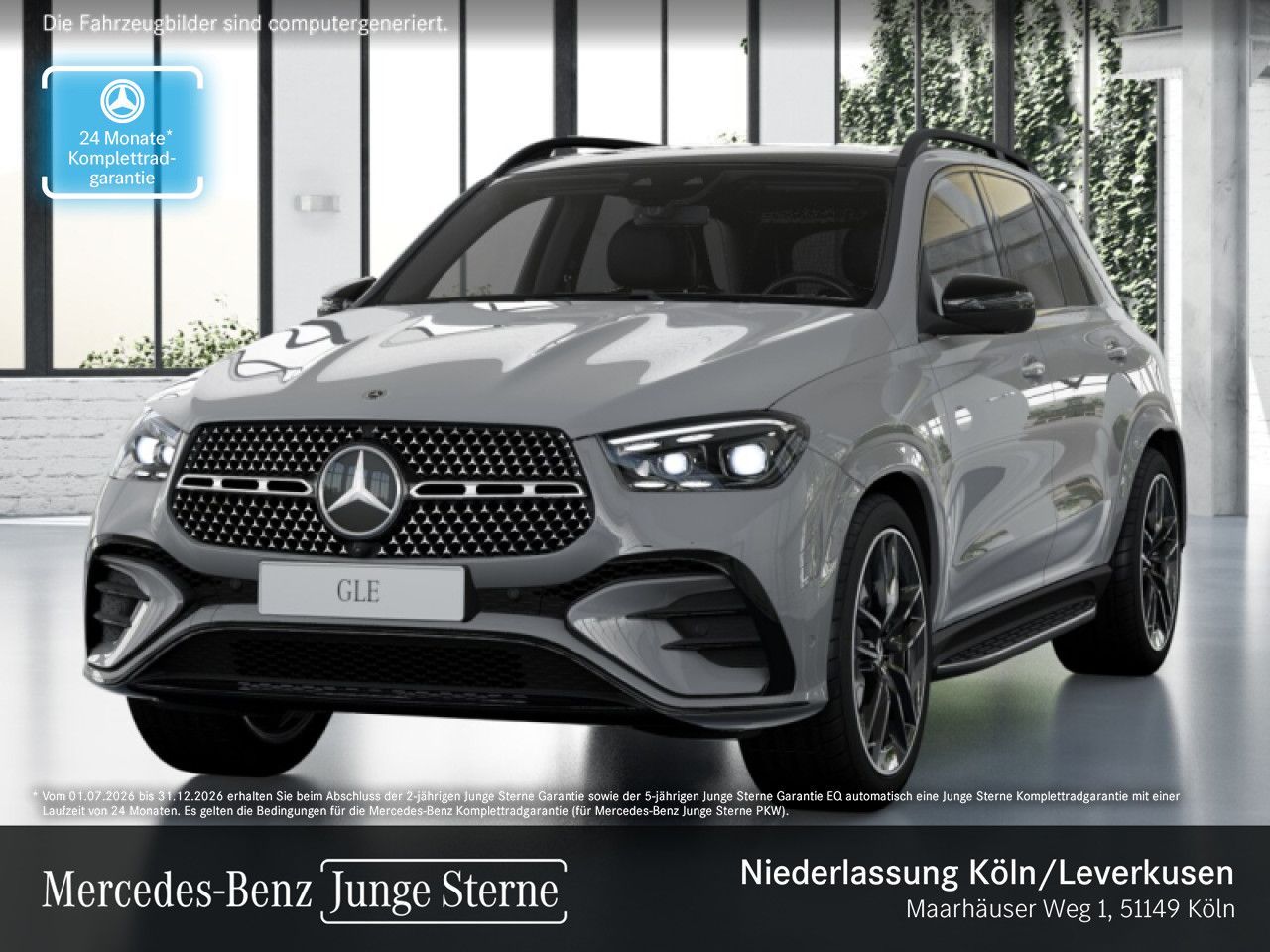 Mercedes-Benz GLE 580 4M AMG Premium Pano E-ACTIVE BODY AHK foto 1