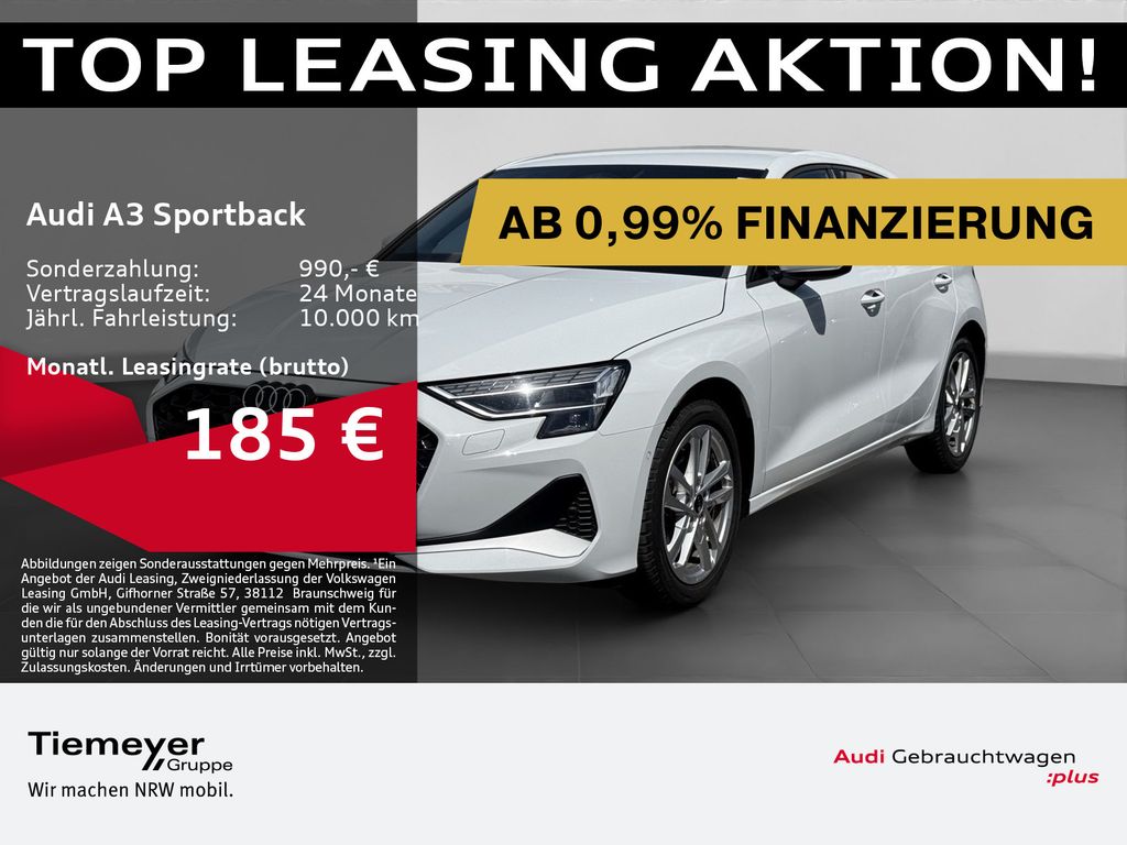 Audi A3 Sportback 35 TFSI LED KAMERA NAVI SOUND