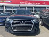 Audi Q7 3.0 TDI quattro S line - 7 Sitzer - mit Diesel-Antrieb: Blau, mit Navigationssystem