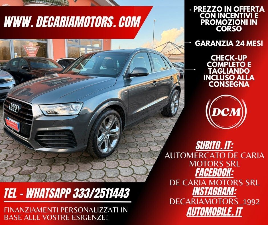 AUDI Audi Q3 S-Line 2.0 TDI 150CV Quattro S-Tronic Sp