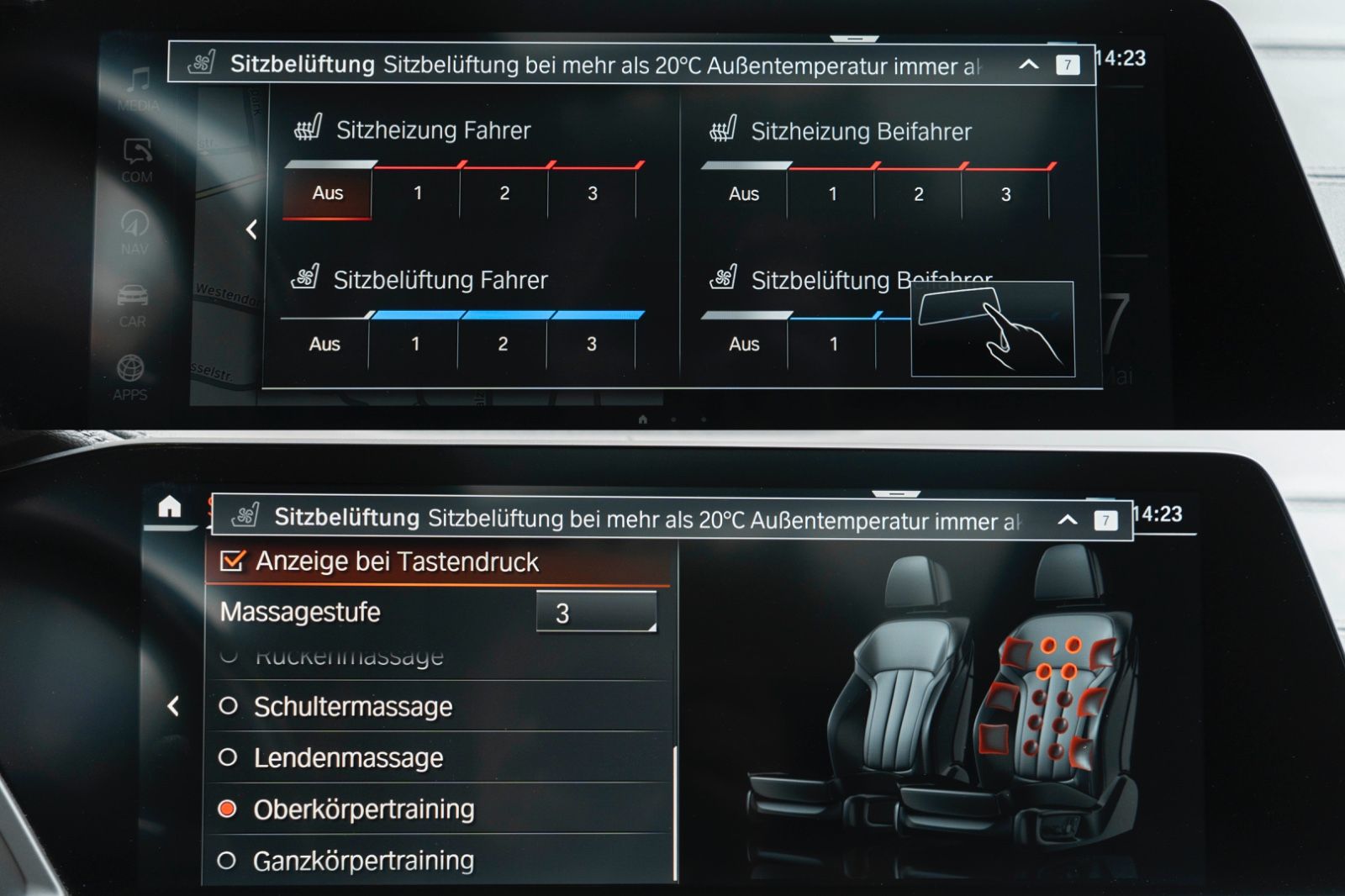 Fahrzeugabbildung BMW X7 M50i H&K HUD LASER LUFT SKY ACC MASSAGE 3D