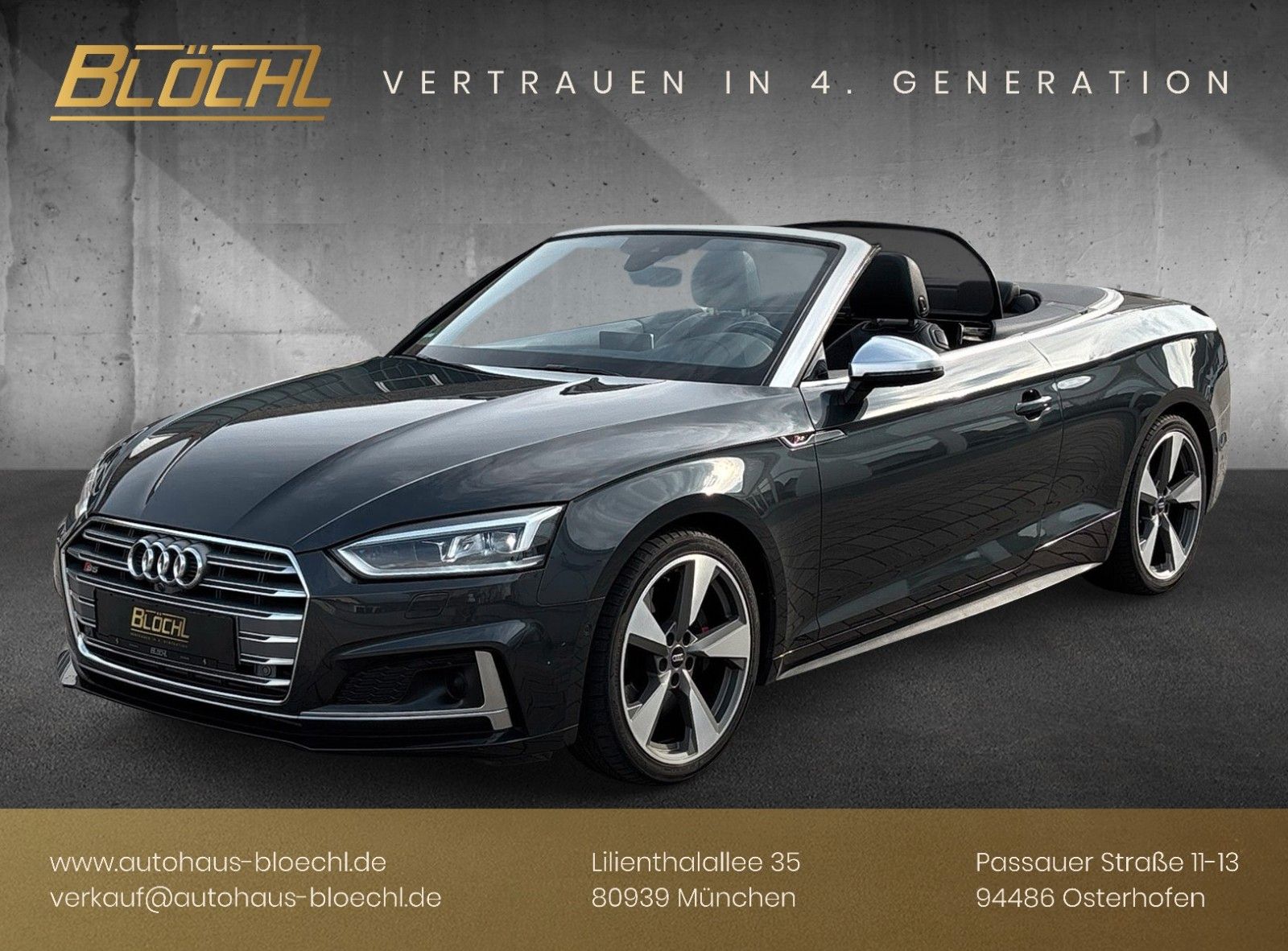 AUDI S5 Cabriolet quattro *dt. Auto*Parkassistent*MMI