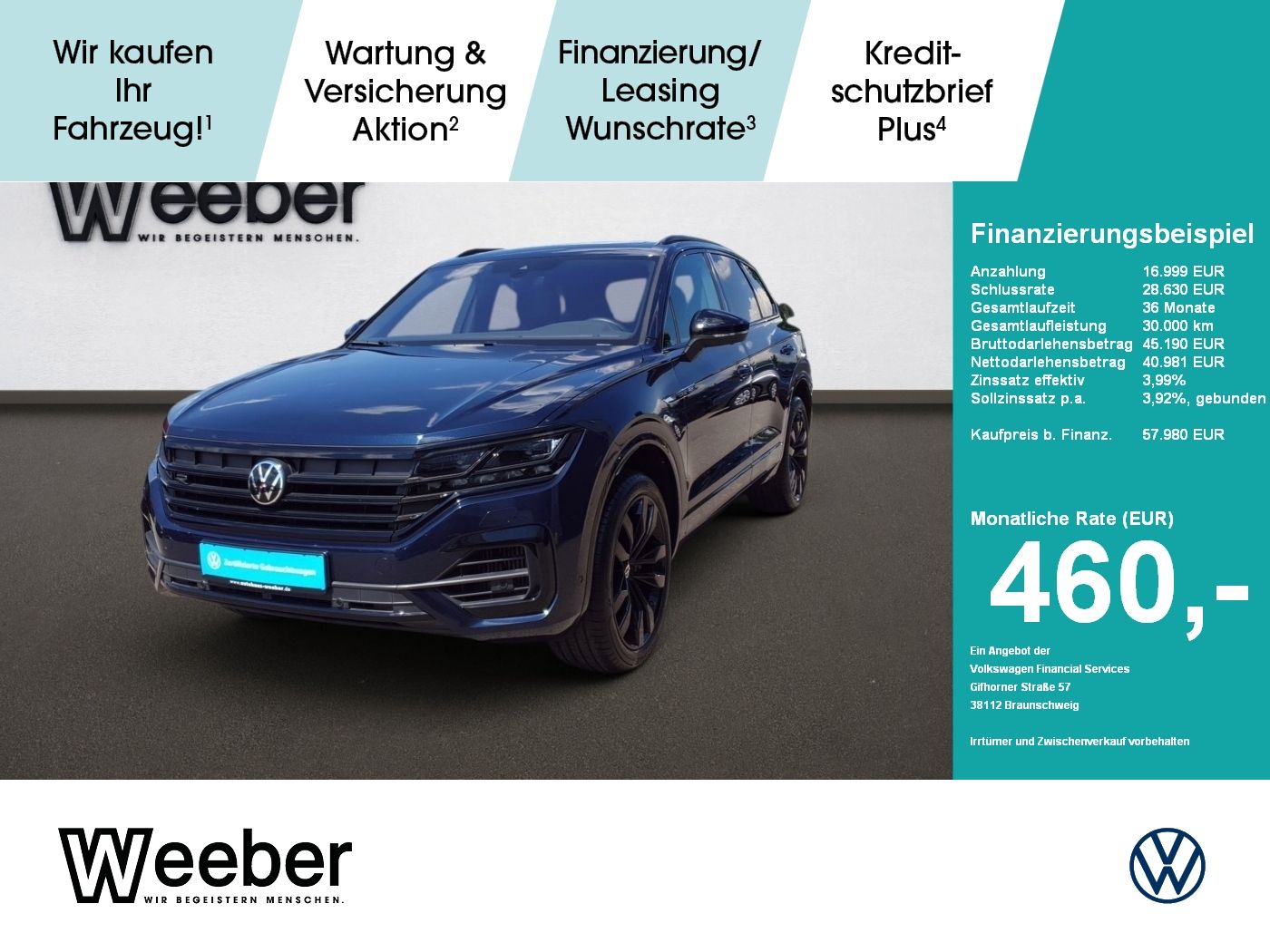 VW Touareg Edition R-Line *AHK*STHZ*PANO*LUFT*360°