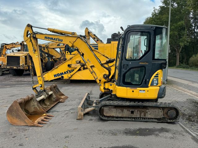 Komatsu PC35 MR-3 **BJ. 2014 - 6321 H/SW/