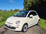 Fiat 500 1.2 8V Lounge PANORAMADACH weiß - Fiat 500: Weis