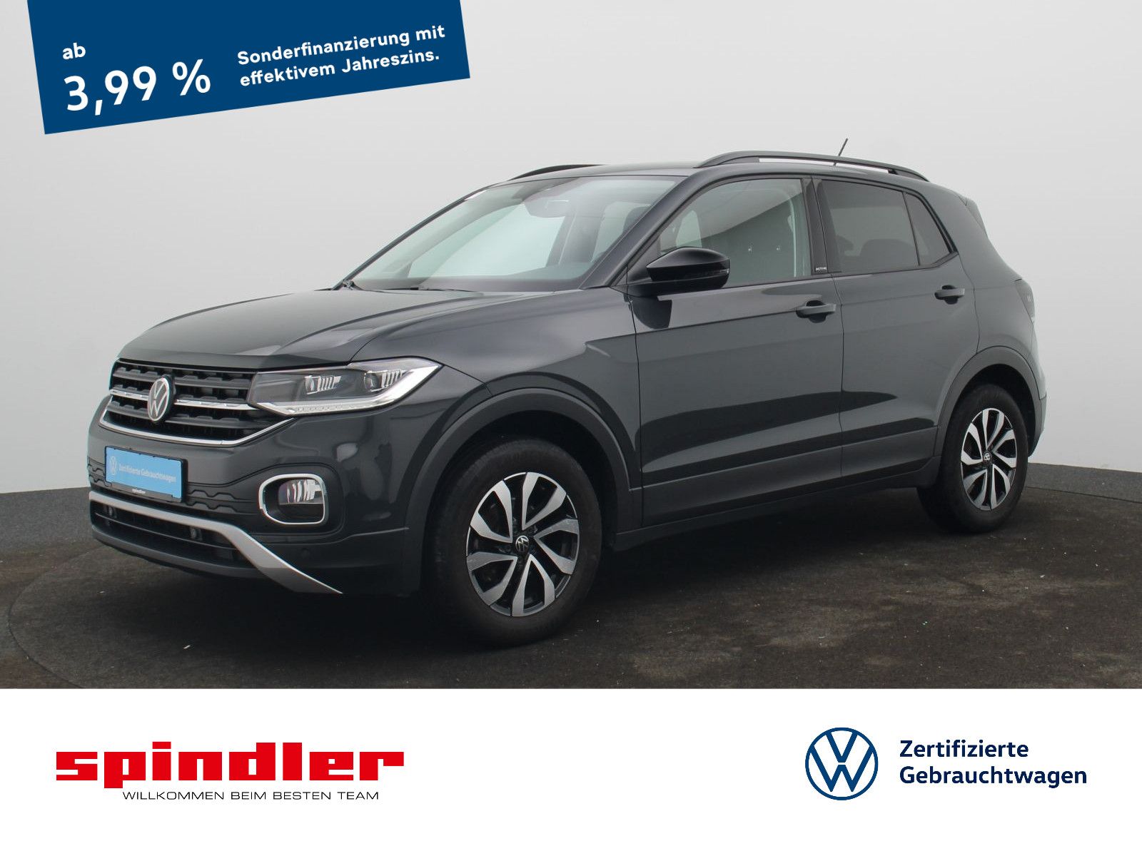 Volkswagen T-Cross Active 1.0 TSI/ Bluetooth, LED, AHK, ACC