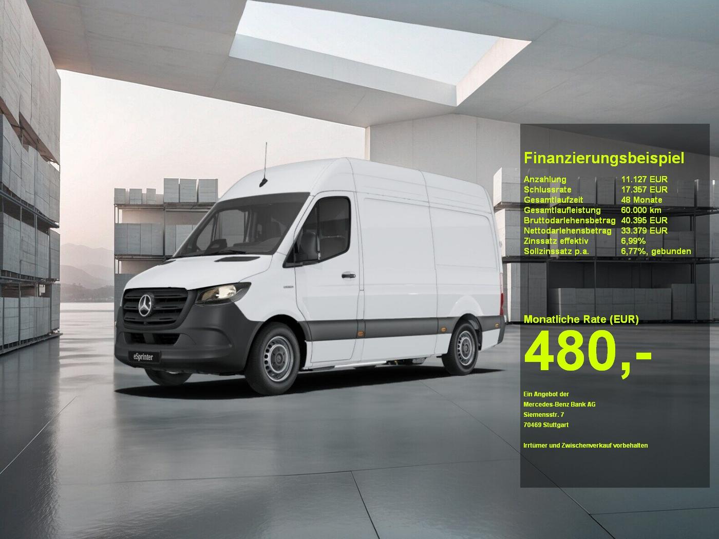 Mercedes-Benz eSPRINTER 320 KASTEN PRO L2H2 - AHK (SPRINTER)