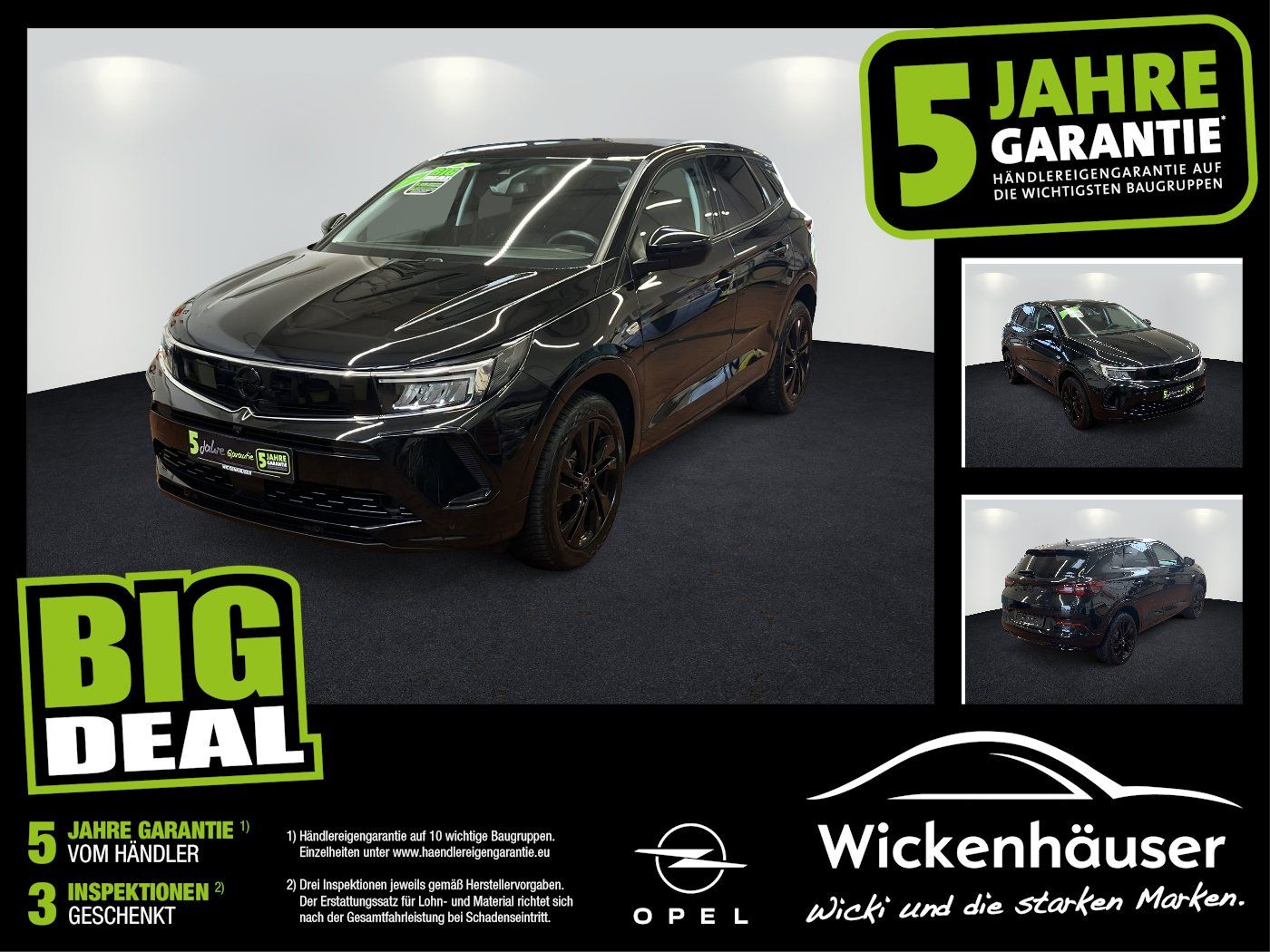 Opel Opel Grandland 1.2 Turbo GS Line LED+2xKlima+Kamer
