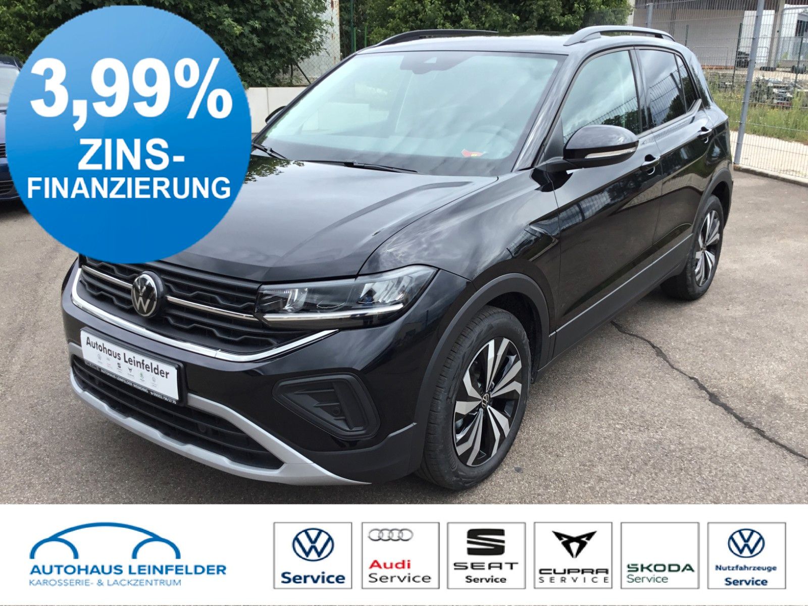 Fahrzeugabbildung Volkswagen T-Cross 1.5 TSI DSG Life+AHK+17"+LED+AppConnect