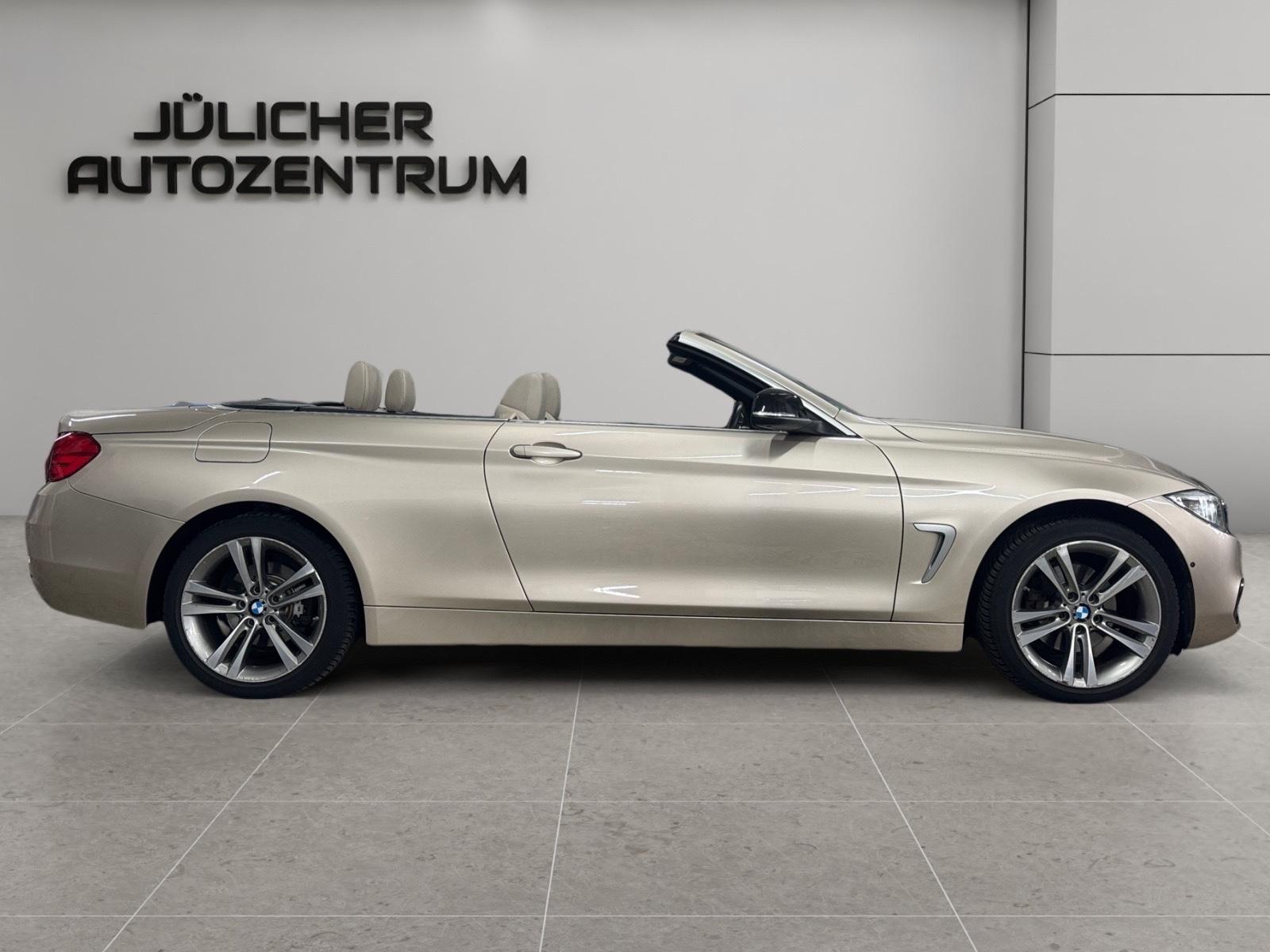 BMW 428i xDrive Cabrio , Scheckheft, Harman/Kardon