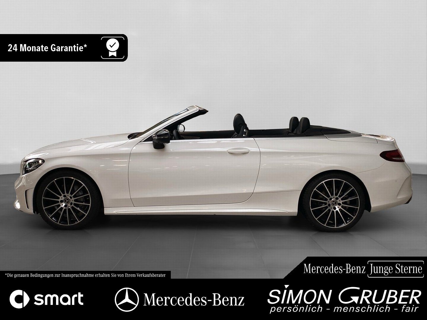 Fahrzeugabbildung Mercedes-Benz C 200 Cabriolet AMG Line Night Distronic 360 AHK
