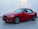 BMW 220d Cabrio Aut Luxury Line 1.Hd/BiXen/Leder/EU6 - rote BMW 2er Reihe
