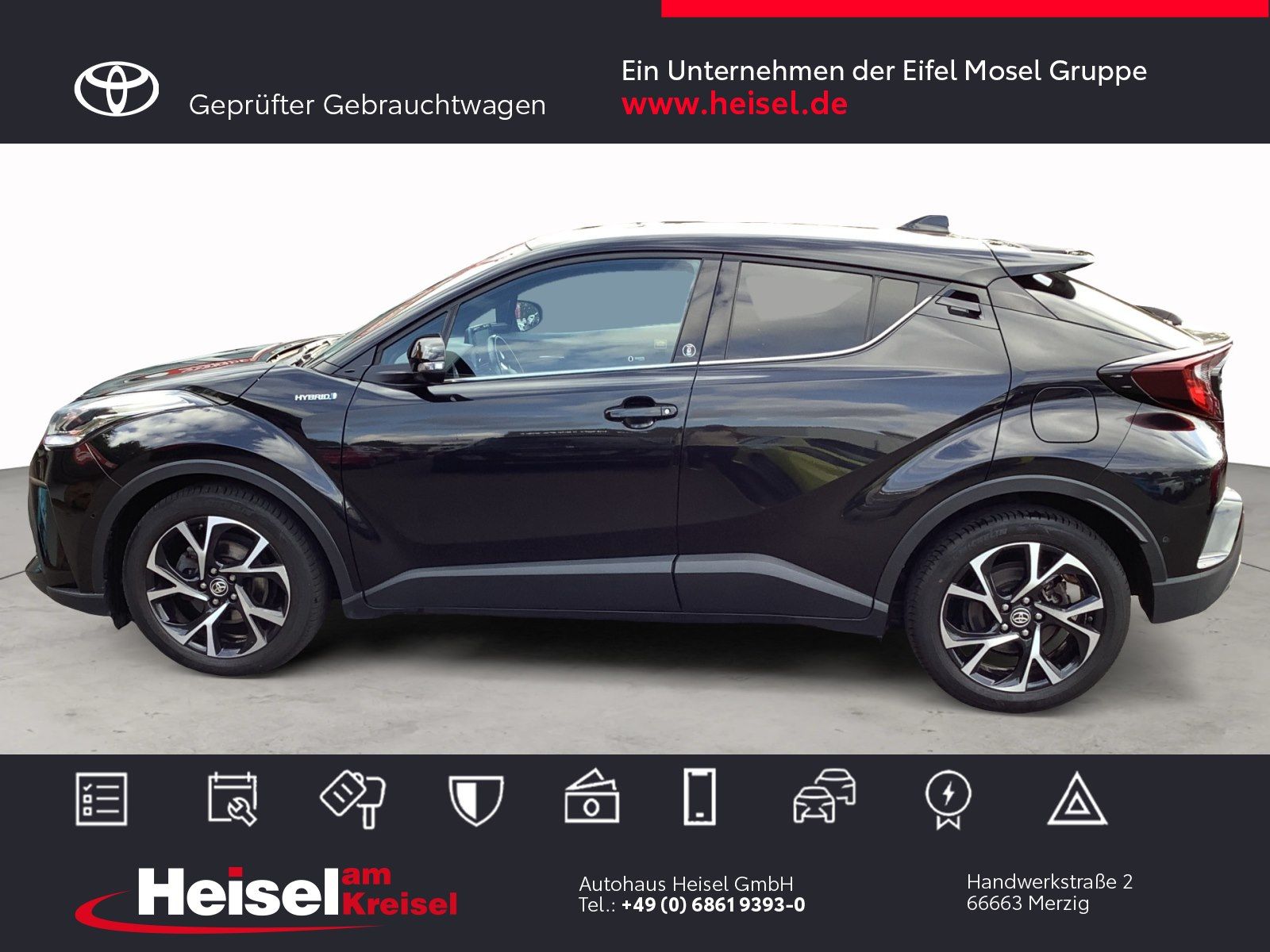 Toyota C-HR 2.0 Hybrid Team D / Rückfahrkamera imagem 2