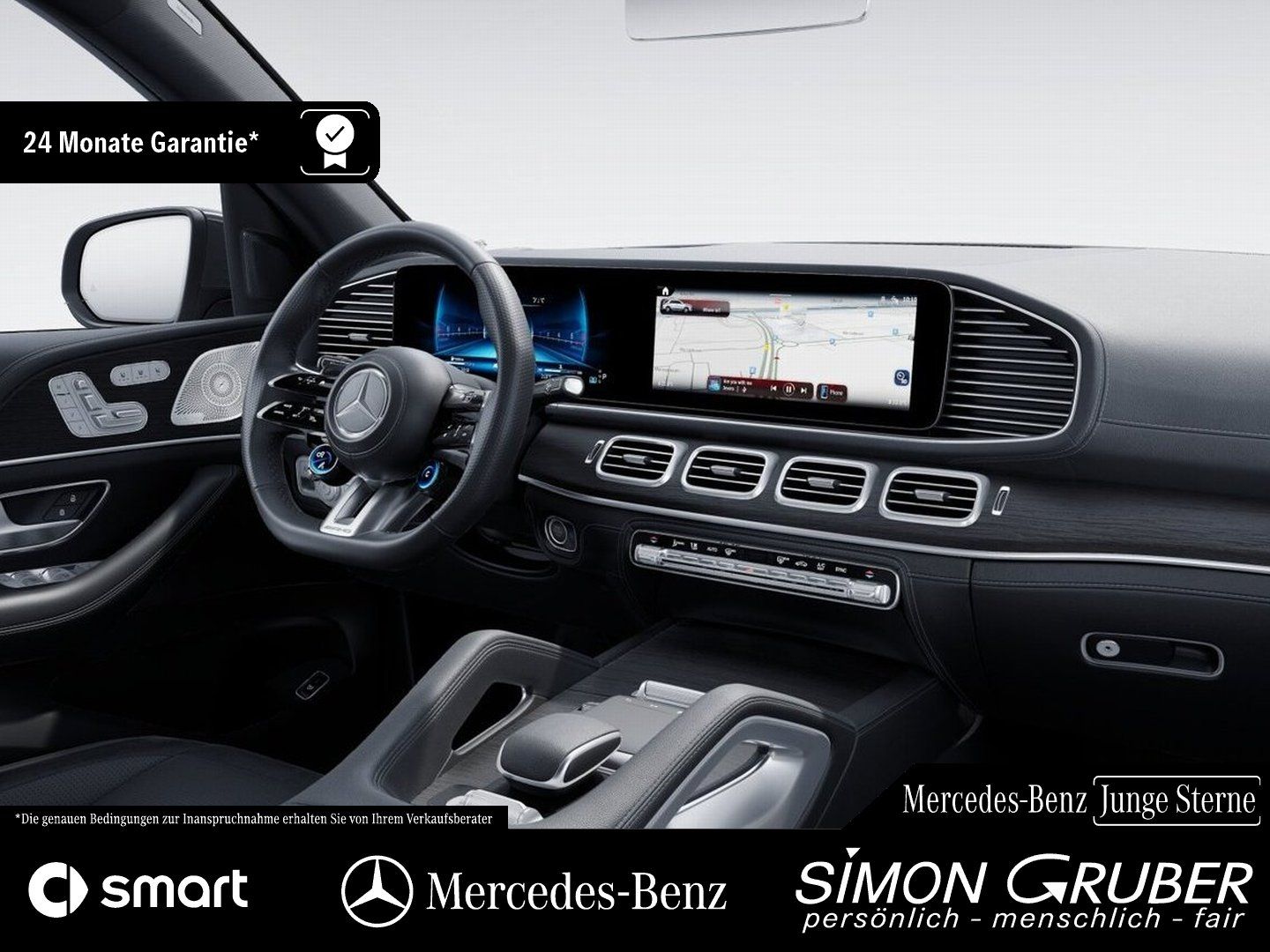 Fahrzeugabbildung Mercedes-Benz GLE 53 4M+ AMG Night Burm HUD Pano Sitzklima