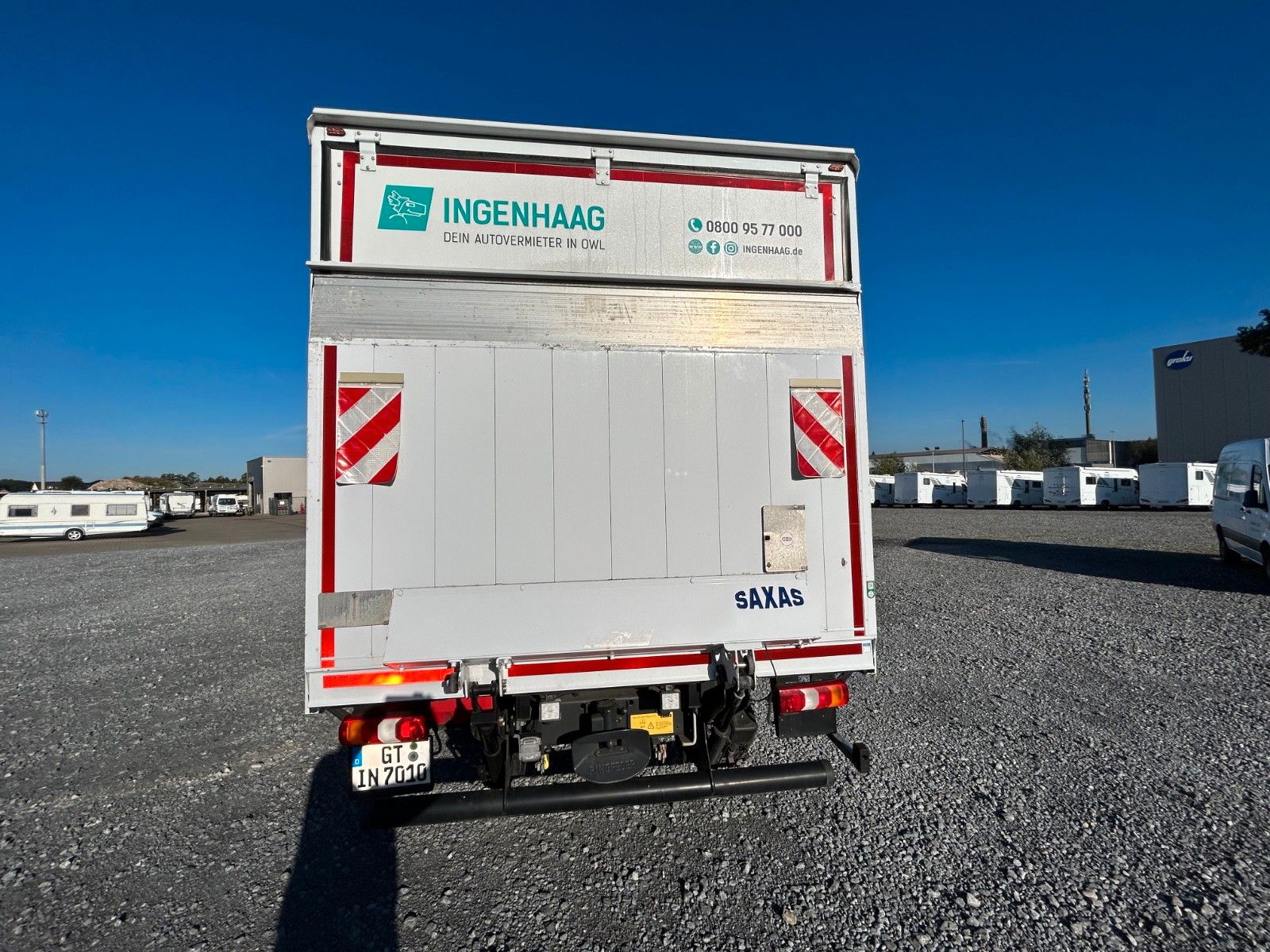 Fahrzeugabbildung Mercedes-Benz Atego 818 L Koffer  LBW  Automatic AHK