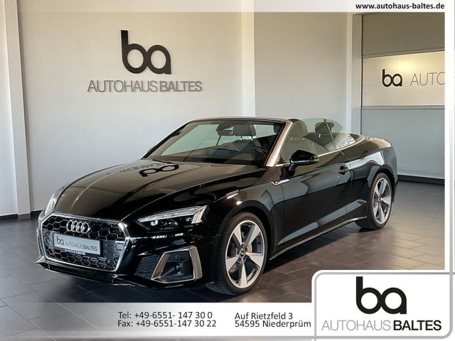 Audi A5 40 TFSI Cabriolet S line 19"/Matrix/Navi/Park