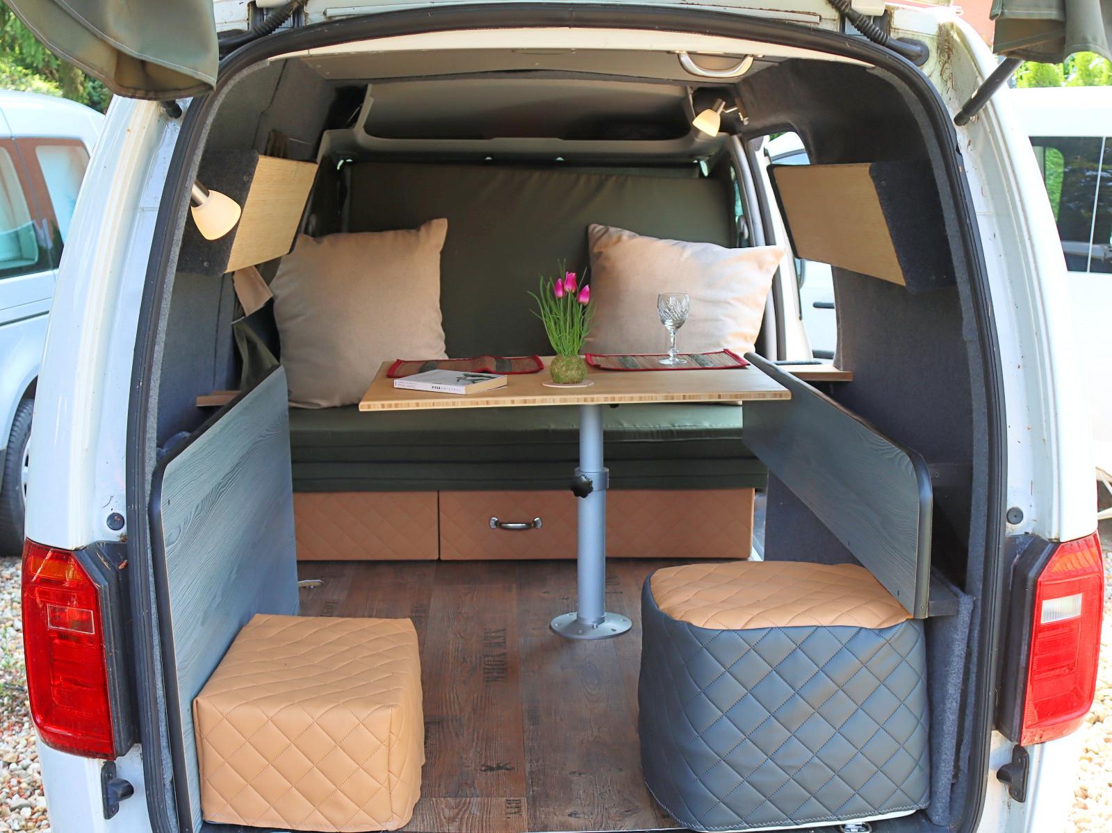 Volkswagen Caddy 4 TDI Maxi Camper NEU ! mit viel Platz+WC