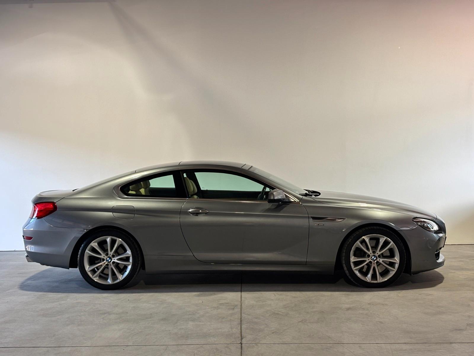 BMW 650i F13 xDrive Coupé V8 408 ch • BMW Individual • Cuir beige • Head-up • Toit pano • 19"