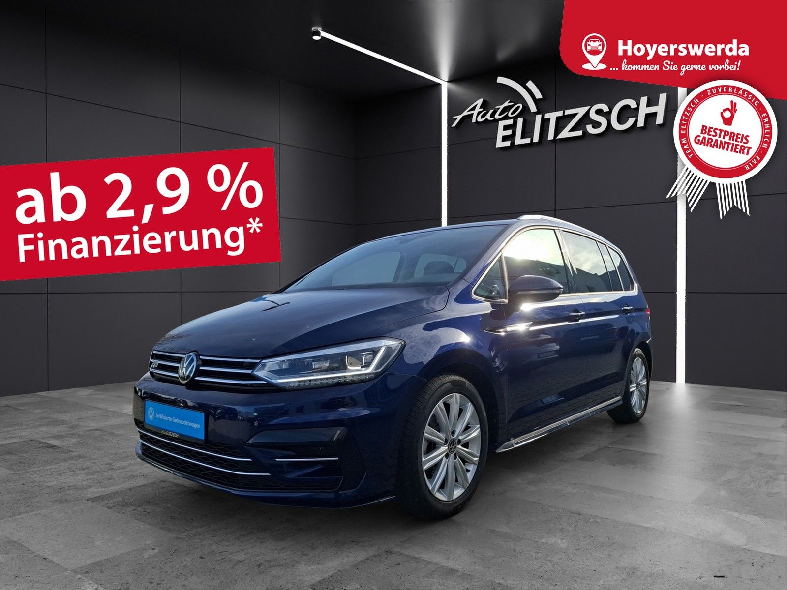 Fahrzeugabbildung Volkswagen Touran TSI Comfortline DSG R-Line LED Navi AID A