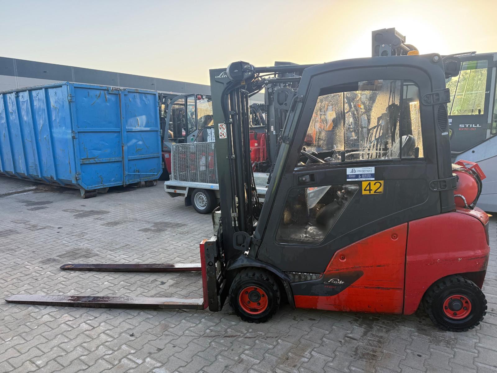 Linde H 20 T EVO , Triplex 4620 mm, Zinlenversteller