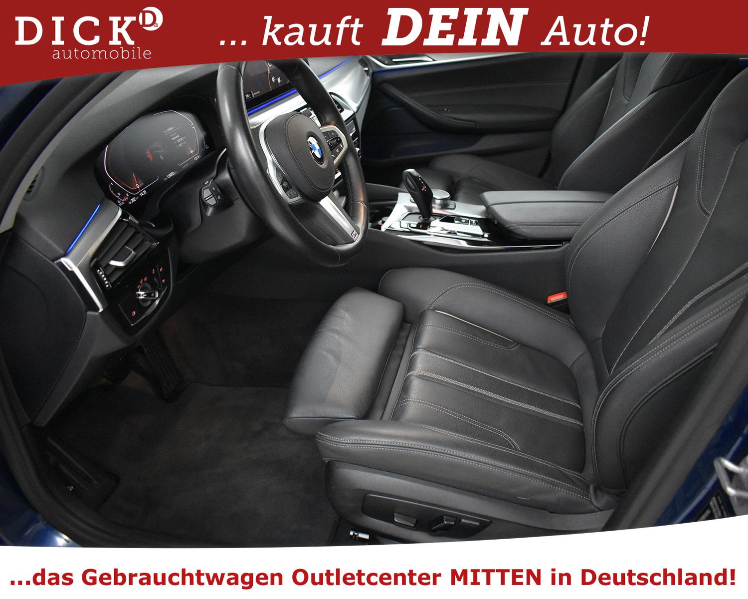BMW 520d xDri Sport Line LEDER+PANO+VIRTU+PROF+360+M - Image 11