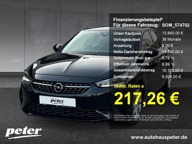 Opel Corsa F 1.2 Turbo Elegance Klimaautomatik Sitzhe