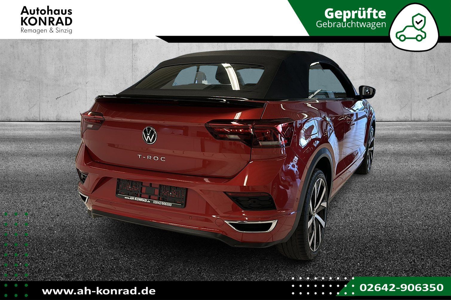 Fahrzeugabbildung Volkswagen T-Roc Cabriolet R-Line Black Style 1.5 TSI*AHK*