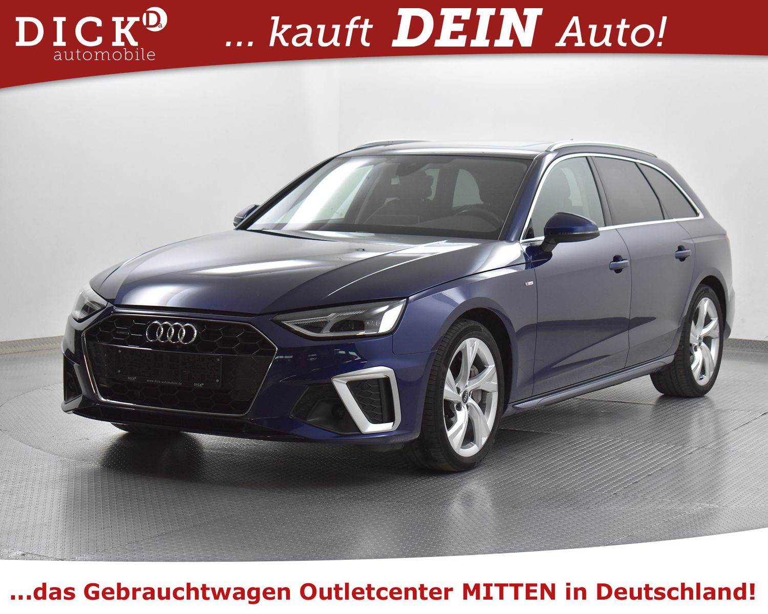 AUDI A4 Av 40d Quatt S-Tr. S LINE+PANO+LED+ACC+LEDER+ - Image 2