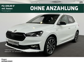 Skoda Leasingangebot: Skoda Fabia Monte Carlo 1.0 TSI DSG RFK SHZ ACC KEYLES