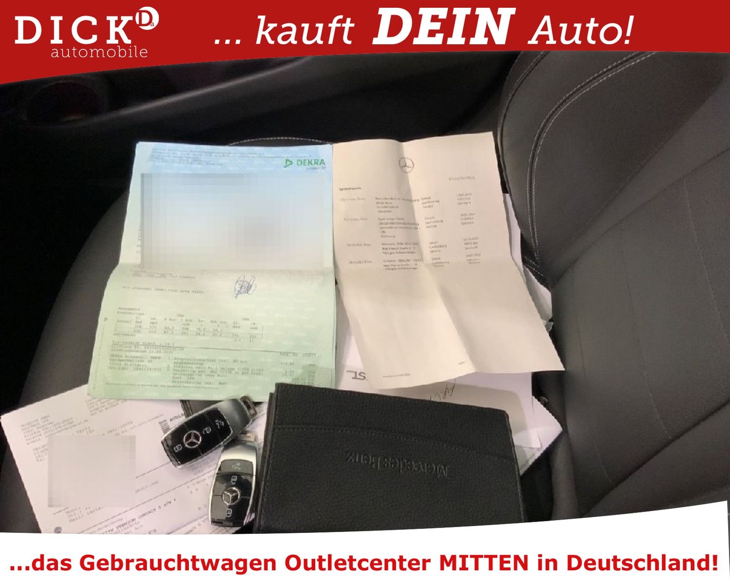 Fahrzeugabbildung Mercedes-Benz E 220d 4Mat 9G LED/ACC/VIRTU/LEDER/GLASDACH/8Fa