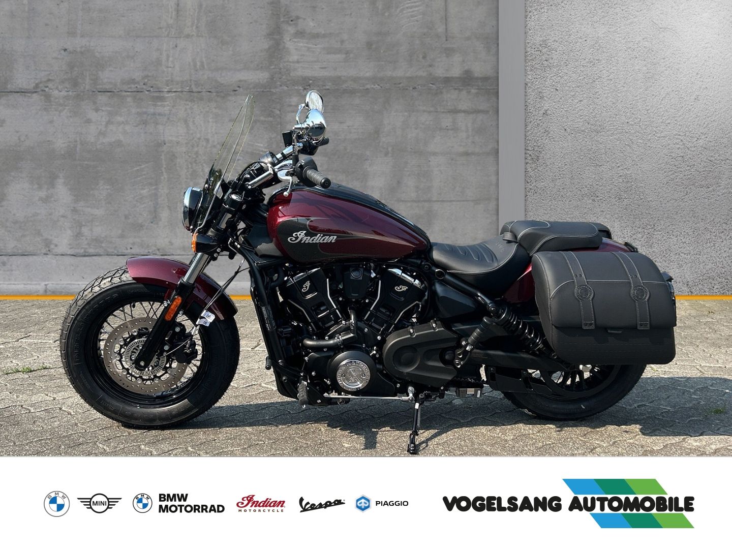 Fahrzeugabbildung Indian Scout Super Limited Tech, Koffer, Sportscheibe,