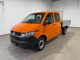 Volkswagen T6.1 Pritsche-Doka (6-Si.),Klima,Radio,AHK - Volkswagen T6 Transporter: Behindertengerecht