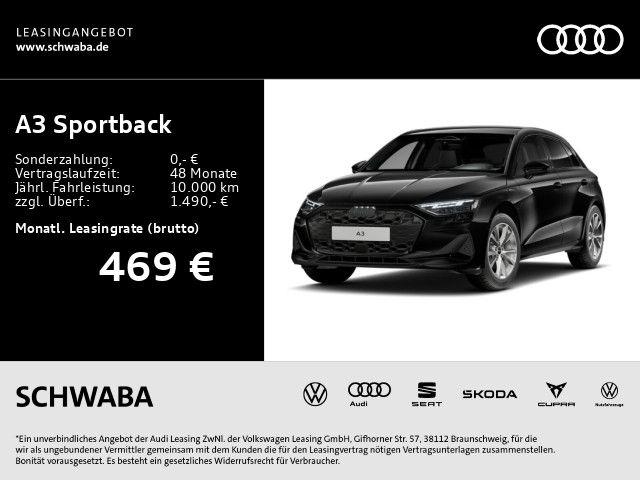 A3 Sportback advanced TFSI e *R-KAM*LED*SOUND*
