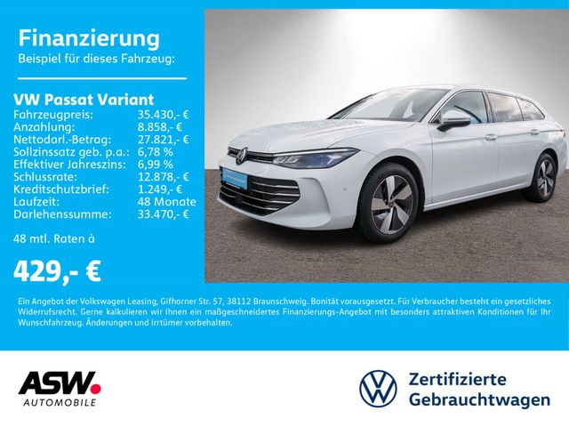 Volkswagen Passat Variant Business 1.5eTSI DSG LED NAVI AHK