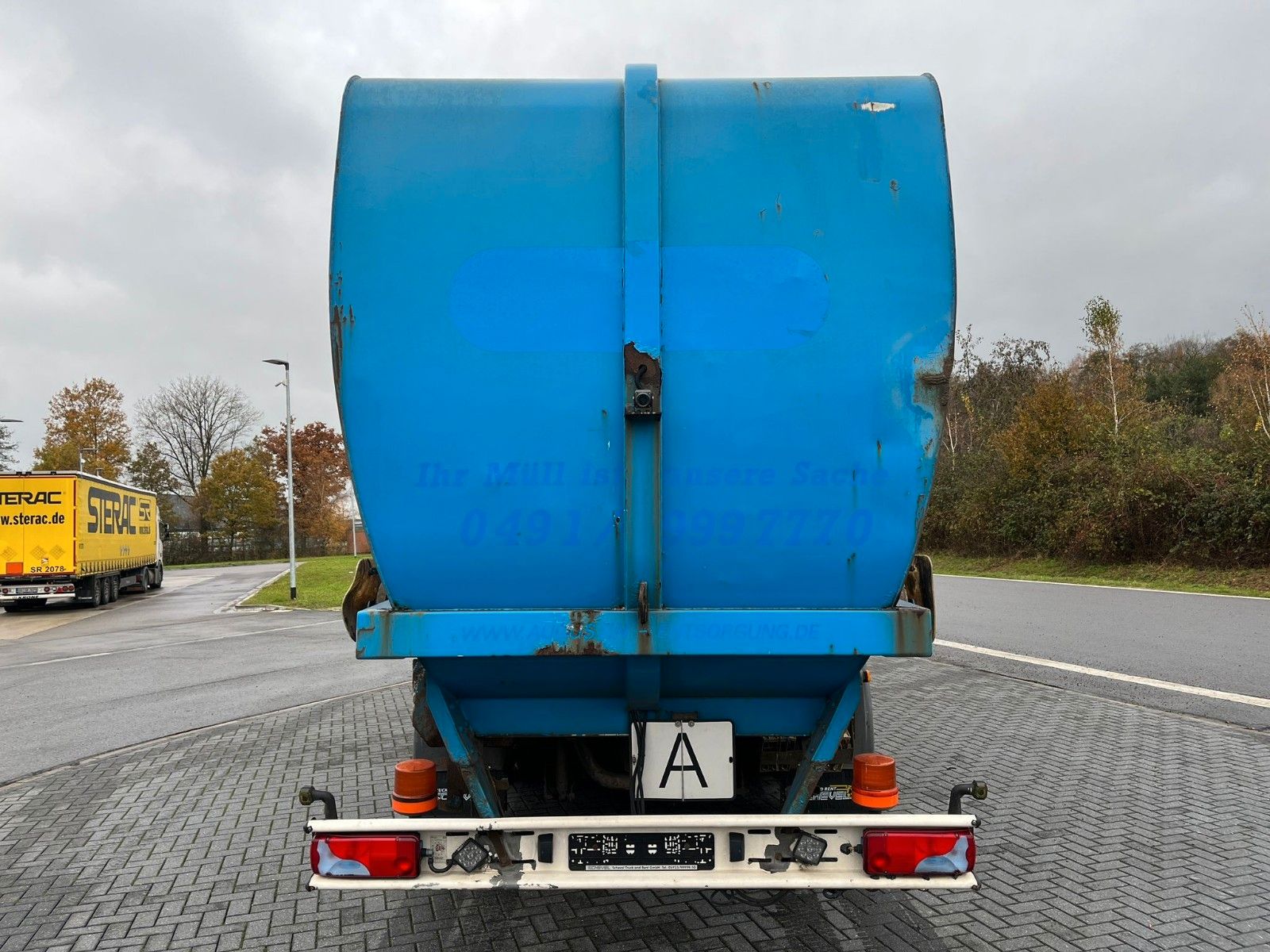 Fahrzeugabbildung MAN TGA 26.320 Überkopflader Müllwagen Automatik