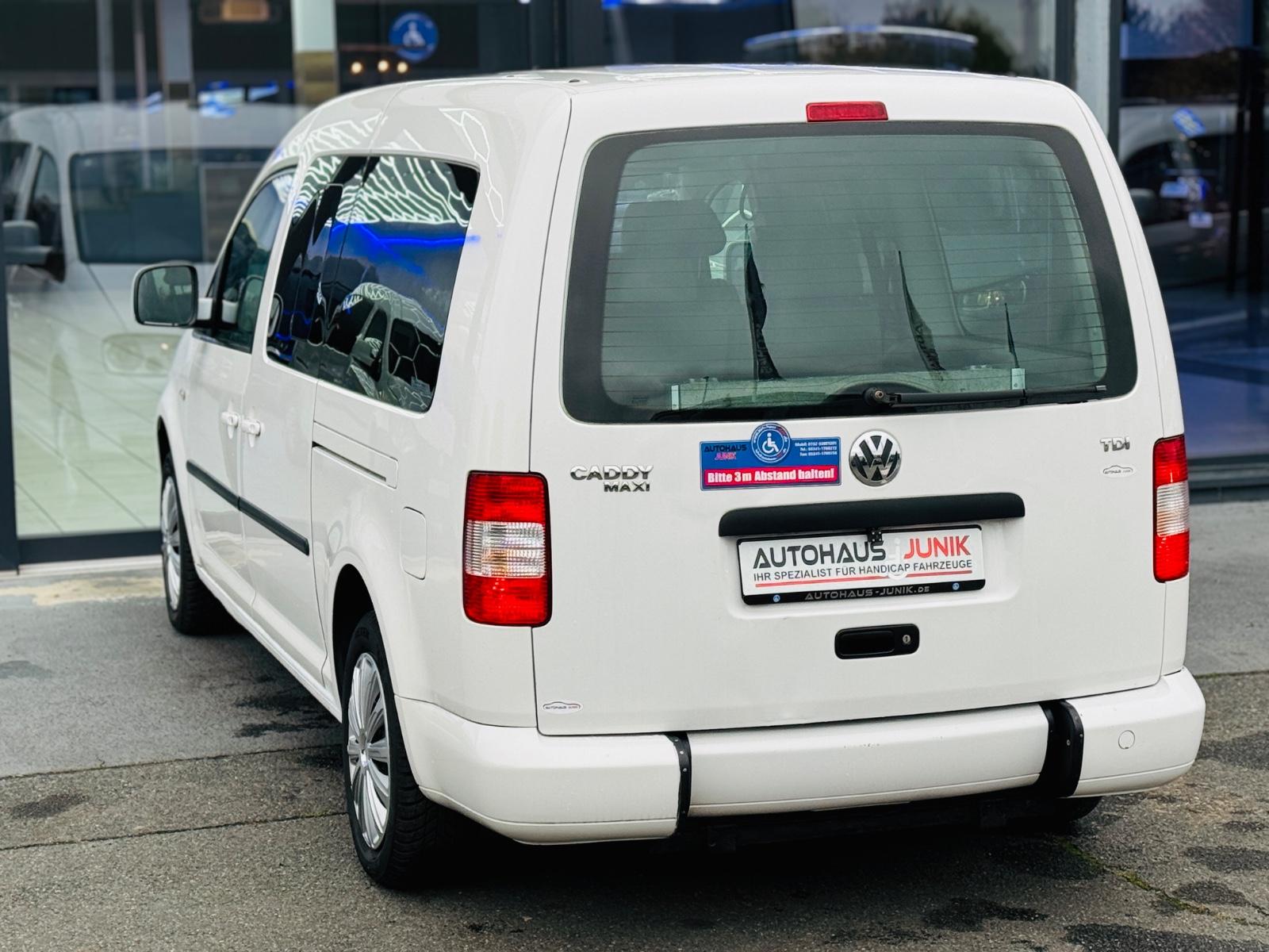 Volkswagen Caddy Maxi-Behindertengerecht-Rampe