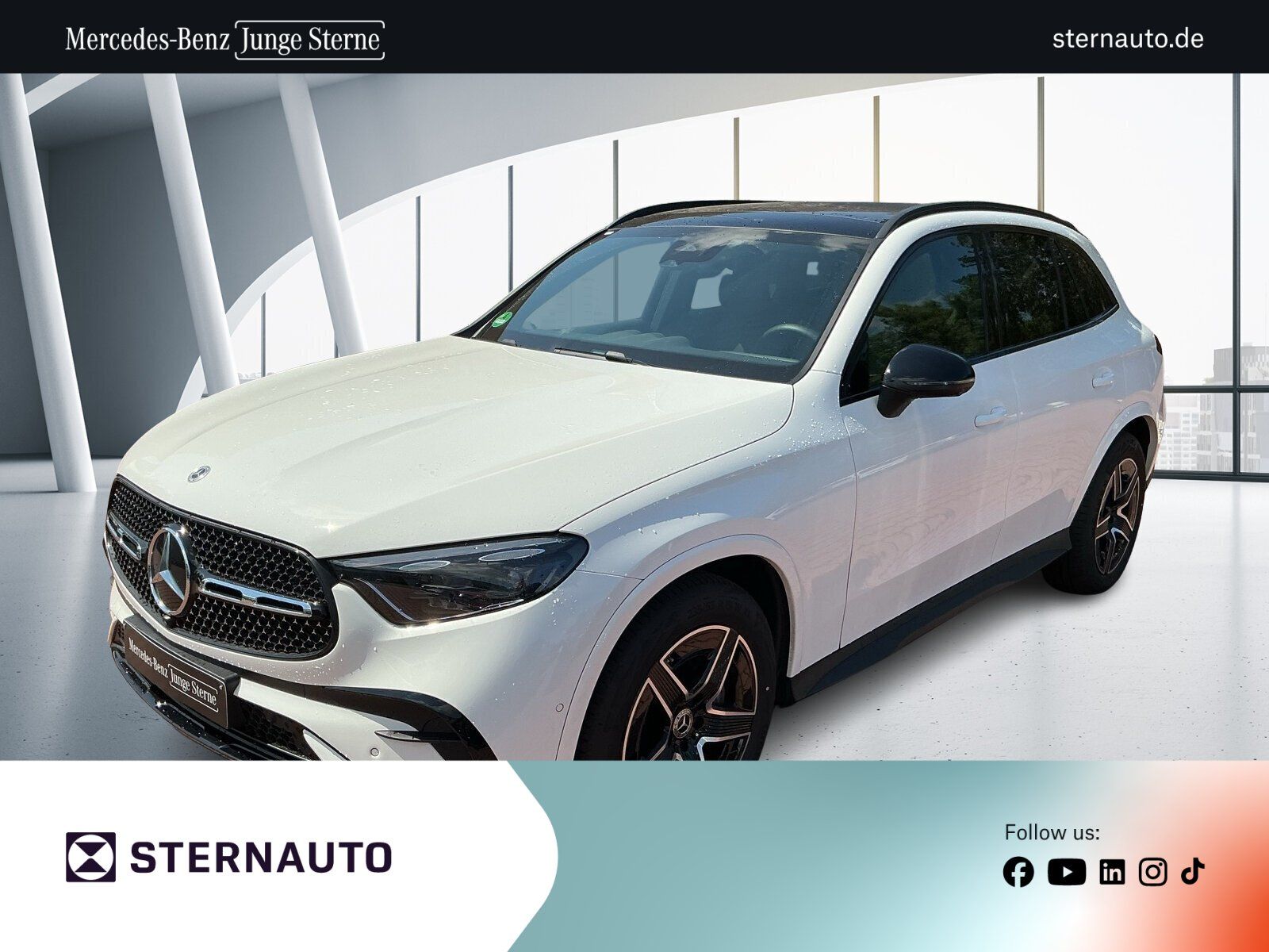Mercedes-Benz GLC 220 d 4M AMG Pano Distr DigiLight AHK Night