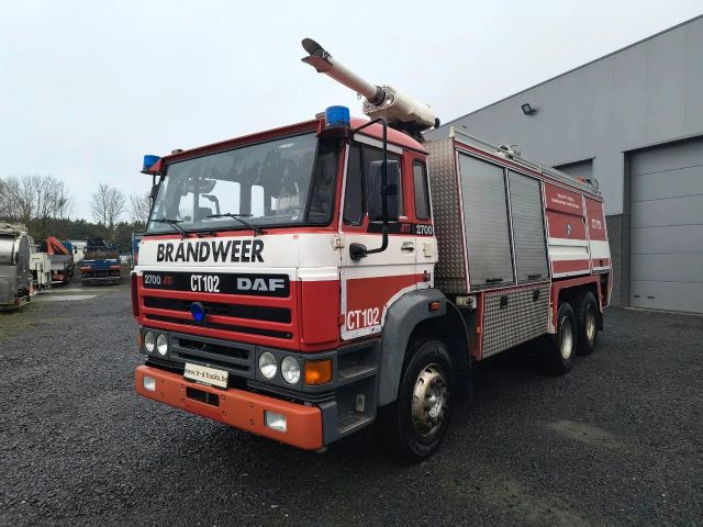 DAF 2700 CANNON 5500L WATER FIRE TRUCK - ONLY 76 000