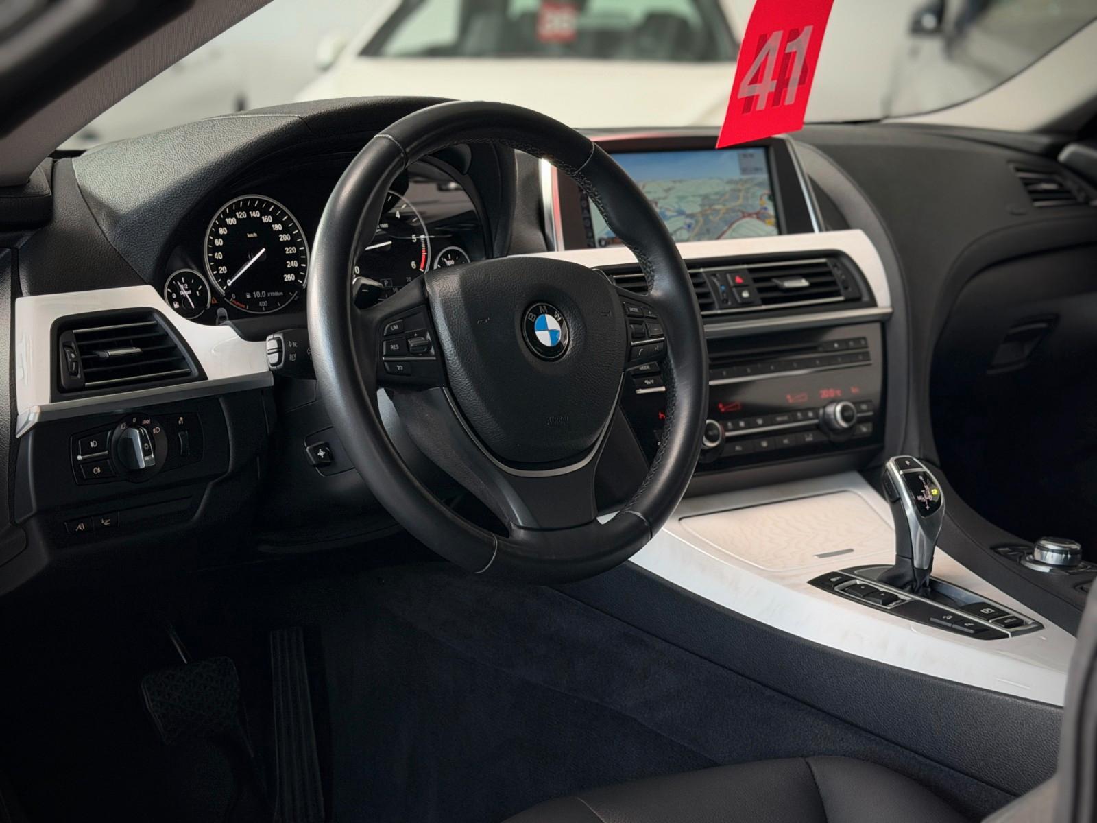 BMW 640 d xDrive Coupé F13 – 313 ch – 56 000 km – HUD – Cuir Dakota – Avertisseurs angle mort