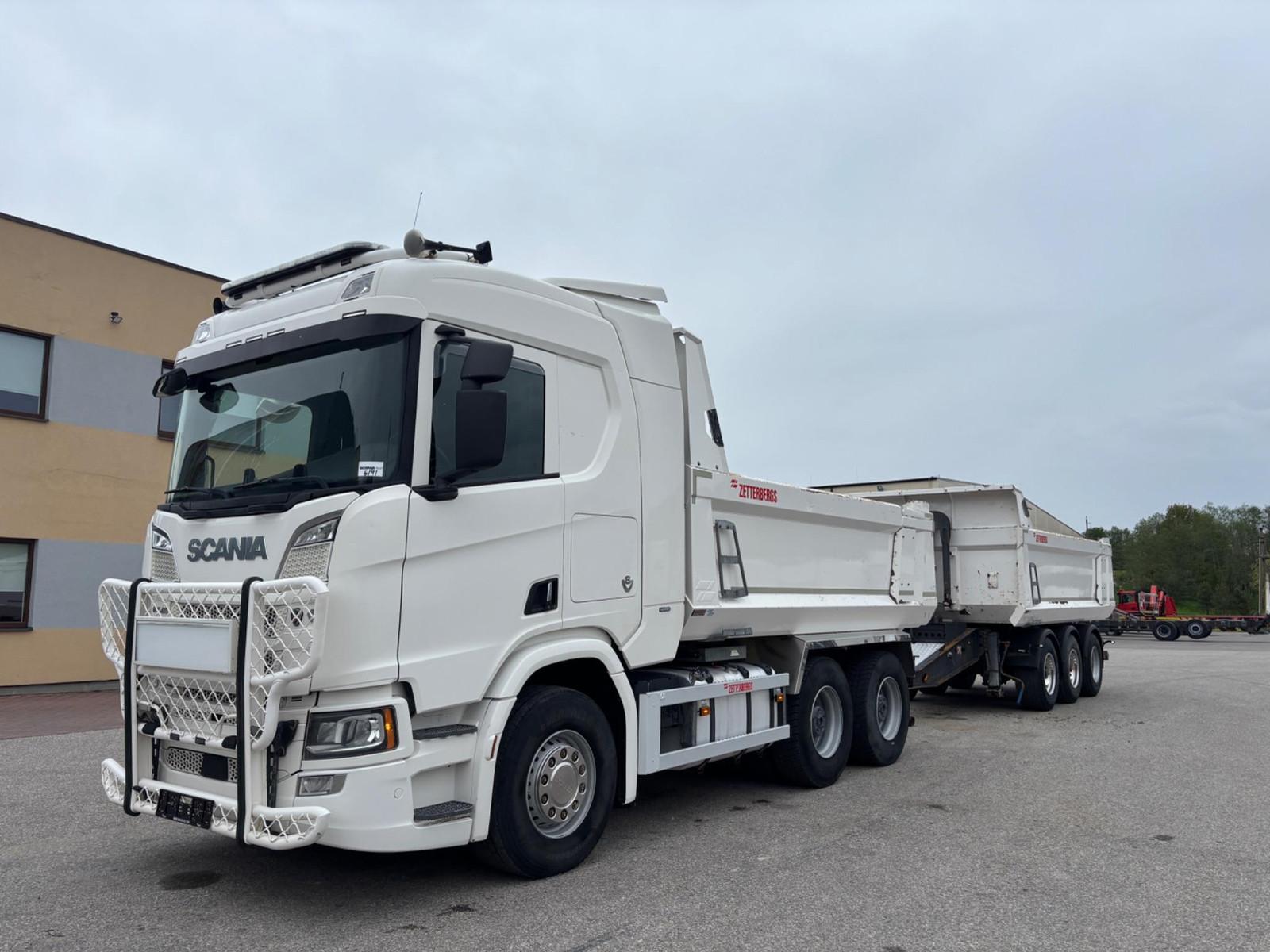 Scania R580 6x4 EURO6 + RETARDER + HEATING BOX + VIBRAT