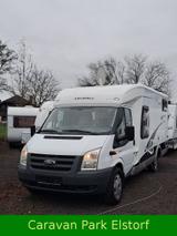 Hobby T 500 GESC Einzelbetten VA Sat Heckgarage usw - Hobby 2012