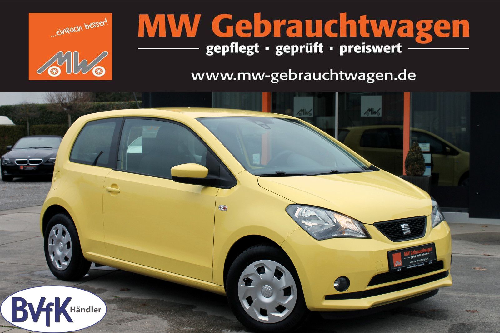 Fahrzeugabbildung SEAT Mii 1.0 TSI Style Tempomat PDC hinten Klima SHZ